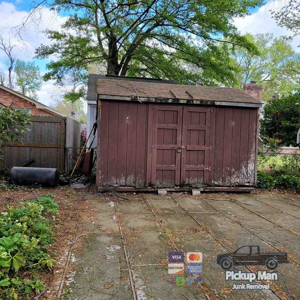 shed removal virginia beach