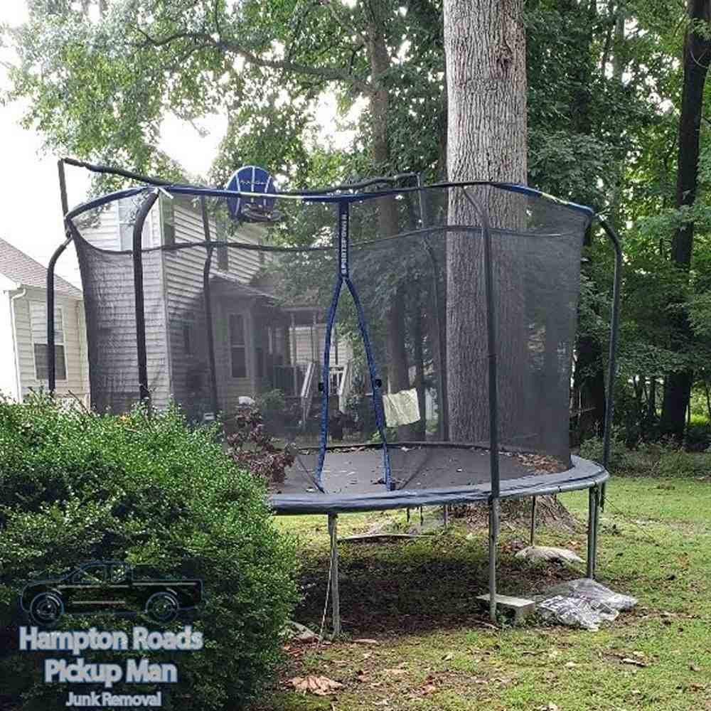 trampoline removal service suffolk va